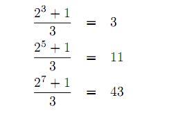 Algunos tipos de números primos