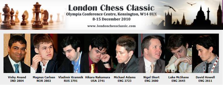Magnus Carlsen gana II Chess Classic de Londres 2010 Magnus Carlsen gana II Chess Classic de Londres 2010