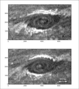 Detectan un ciclón de más de cinco años de vida en Saturno Detectan un ciclón de más de cinco años de vida en Saturno