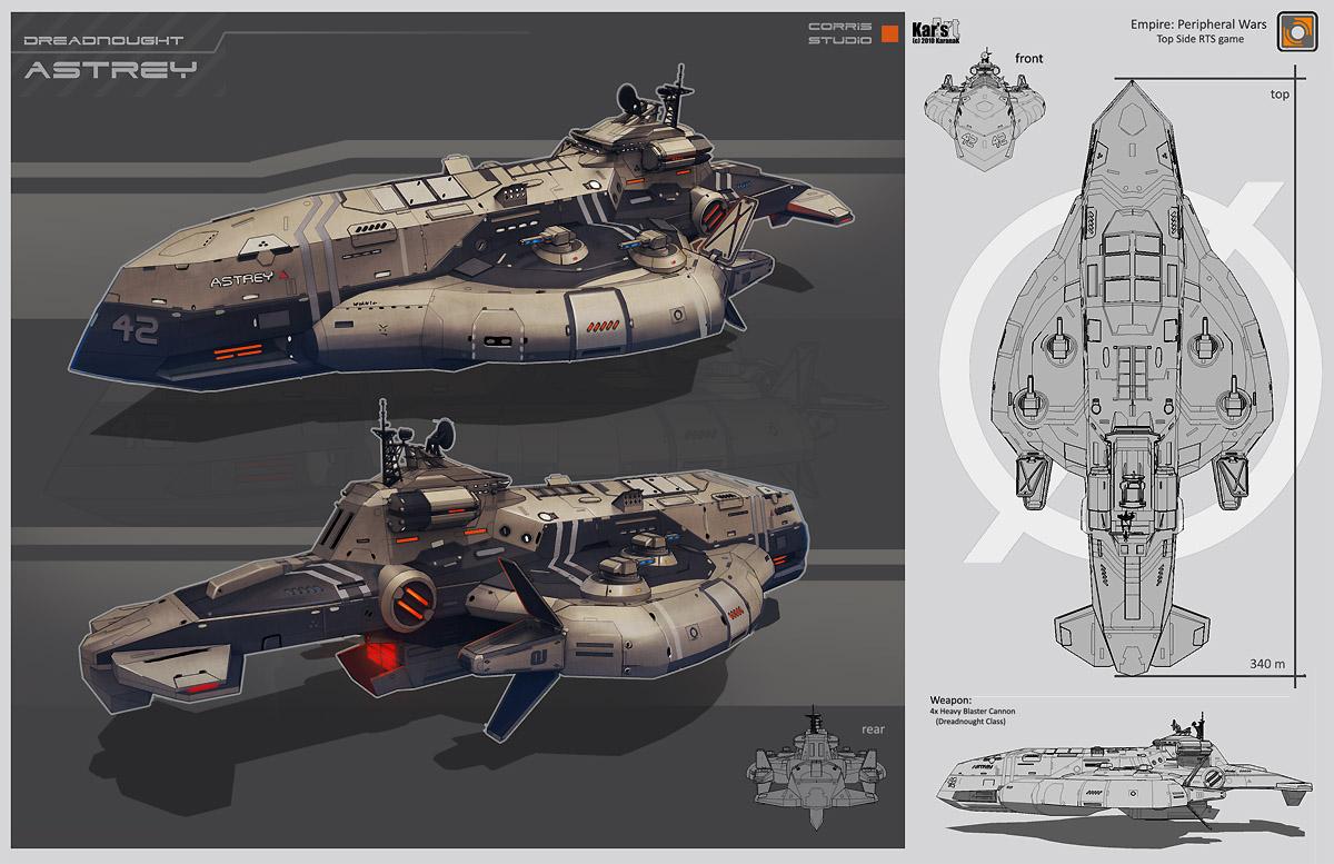 KaranaK – Diseños conceptuales de naves KaranaK – Diseños conceptuales de naves