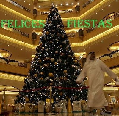 Os felicito las Fiestas con un árbol de 8 millones de Euros