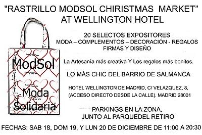 RASTRILLO HOTEL WELLINGTON “MODSOL CHIRISTMAS MARKET”