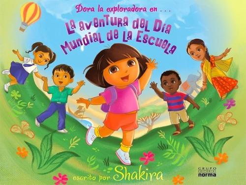 Shakira colabora con Dora la Exploradora en un cuento infantil