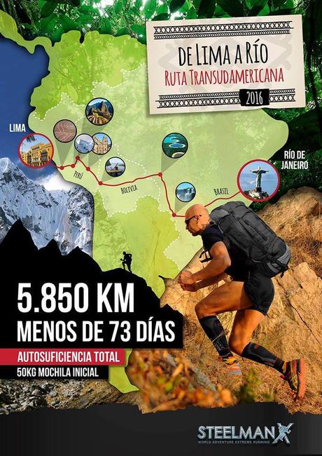 De Lima a Río - Ruta Transudamericana - 5.850 Km menos de 73 días ... ¿Quieres hacer alguna pregunta a Steelman X?