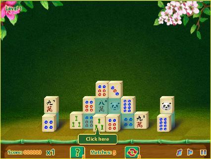 3 juegos de Mahjong on line