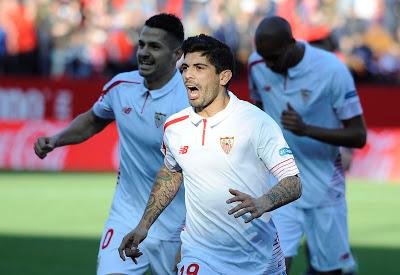 Sevilla 2-0 Las Palmas. Nervión continúa siendo un fortín