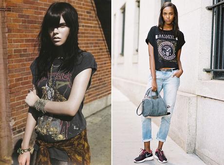 Get your Band-shirt on. como-usar-combinar-remeras-de-metallica-iron-maiden-slayer-rock-bandas