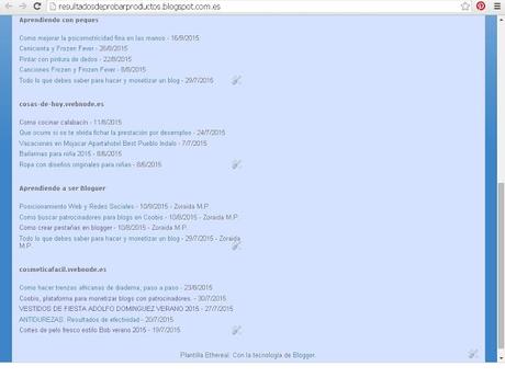 Como hacer Listados de blogs en mi blog de blogger Como hacer Listados de blogs en mi blog de blogger