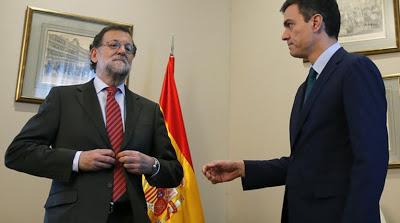 Rajoy y Esperanza, sin disimulos.