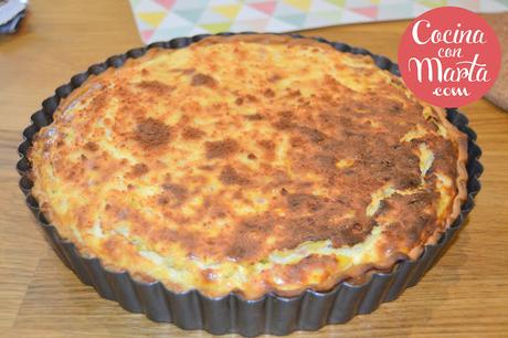 Quiche Lorreine, quiche puerros y bacon, nata, crema, leche evaporada, tarta salada, fácil, rápida, casera, receta, cocina con marta Quiche Lorreine, quiche puerros y bacon, nata, crema, leche evaporada, tarta salada, fácil, rápida, casera, receta, cocina con marta