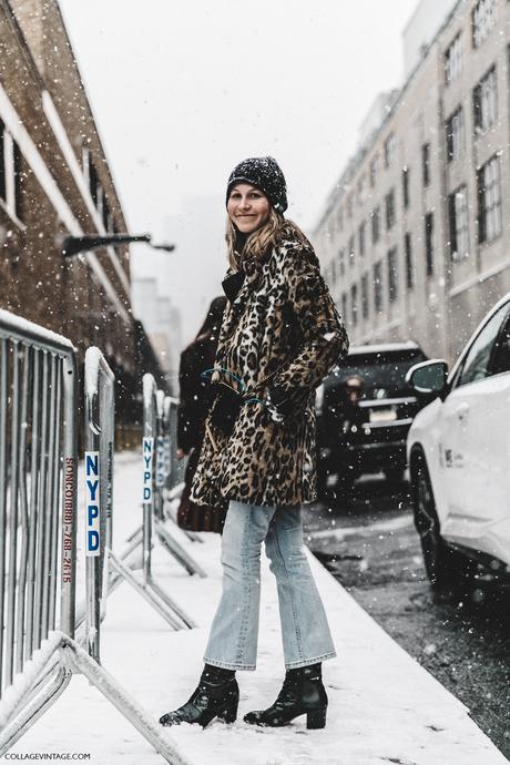 NYFW-New_York_Fashion_Week-Fall_Winter-17-Street_Style-Jessica_Minkoff-Leopard_Coat-Beanie-1