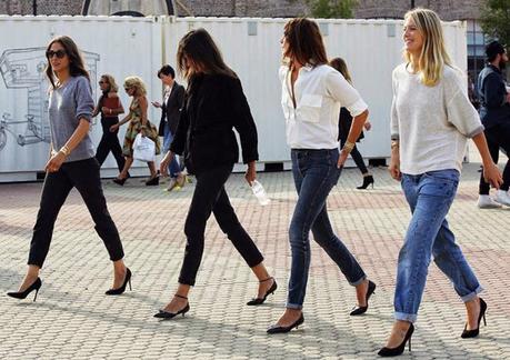 Cropped, flared, mon, cigarrette & ragged jeans cigarrette jeans, voguettes, cogue, pantalones