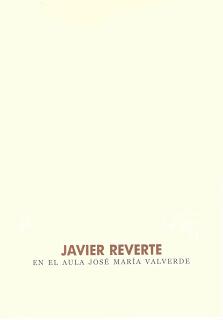 Javier Reverte en el Aula literaria José Mª Valverde