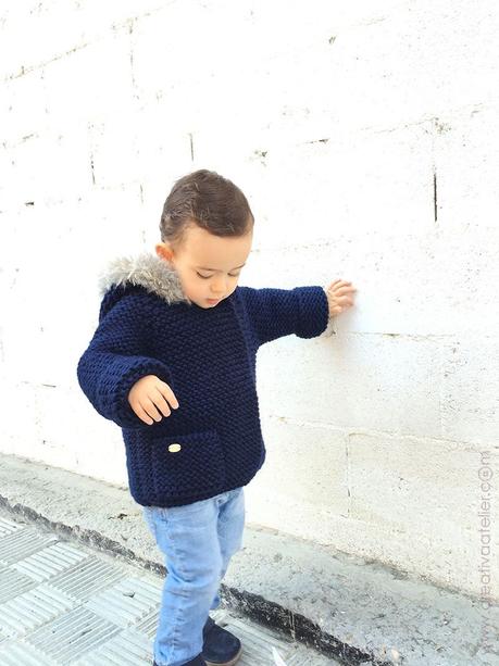 Abrigo de punto de bebé – DIY- abrigo-de-punto-15