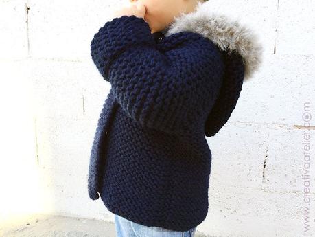 Abrigo de punto de bebé – DIY- abrigo-de-punto-16