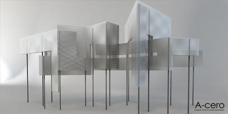 A-cero Projects ESCULTURA PARA EXTERIOR ‘BOSQUE URBANO’ DISEÑADA POR A-CERO