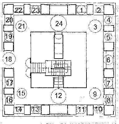 El interior de la Giralda (8): la Sala de las campanas.