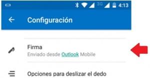 Firmas individuales en las cuentas de Outlook para Android Firmas individuales en las cuentas de Outlook para Android