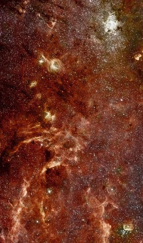 El núcleo galáctico en infrarrojo El núcleo galáctico en infrarrojo