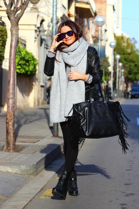 Falda polipiel + Cazadora Biker Falda polipiel + Cazadora Biker