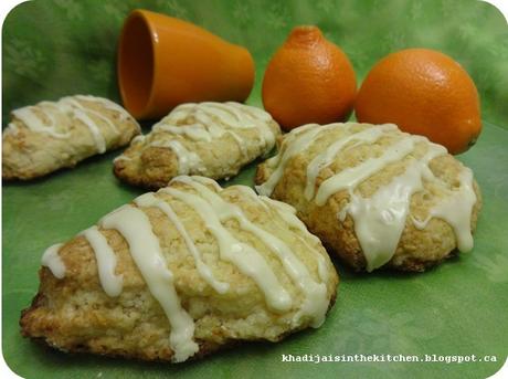 SCONES À L’ORANGE / ORANGE SCONES / SCONES DE NARANJA / خبز (السكون) بالبرتقال