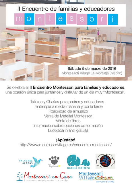 II Encuentro Montessori para familias y educadores (SORTEO de una entrada)