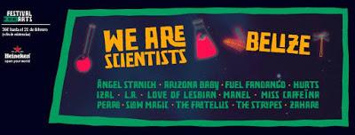 El Festival de les Arts 2016 suma a We Are Scientists y Belize El Festival de les Arts 2016 suma a We Are Scientists y Belize