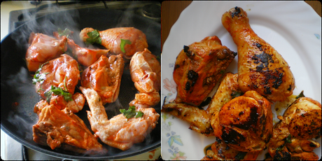 Pollo yucateco {pollo al achiote o pibil} Pollo yucateco {pollo al achiote o pibil}