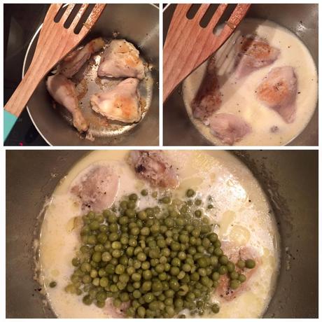 Pollo con leche, receta chilena Pollo con leche, receta chilena
