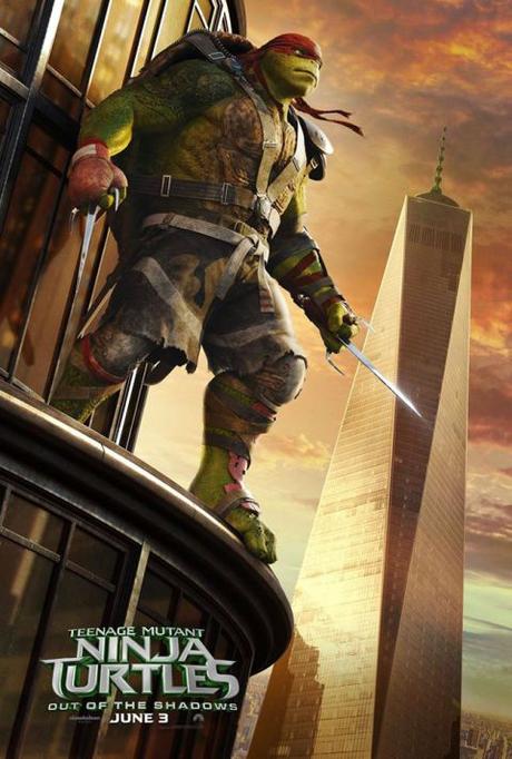 Primeros afiches de las Tortugas Ninja 2: Fuera de las Sombras