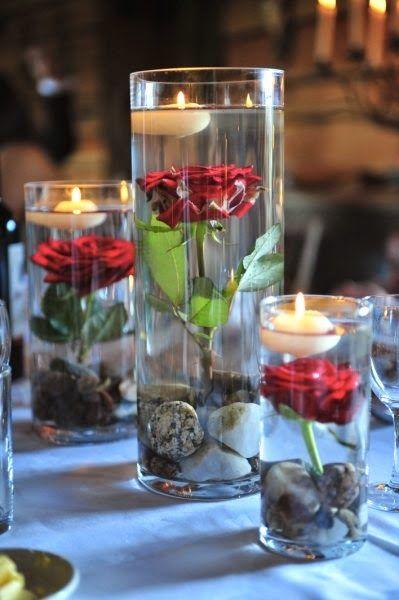 Tips on How to Have a Fairytale Princess Wedding - Beauty and the Beast Wedding Centerpieces. http://simpleweddingstuff.blogspot.com/2014/12/tips-on-how-to-have-fairytale-princess.html: 