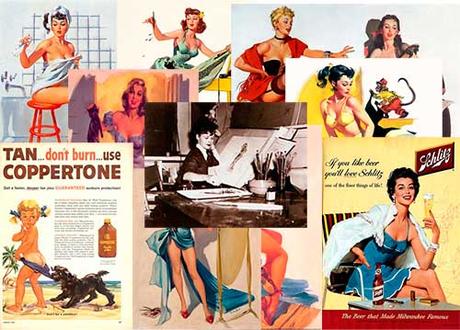 10 obras de Joyce Ballantyne, la ilustradora de pin-ups