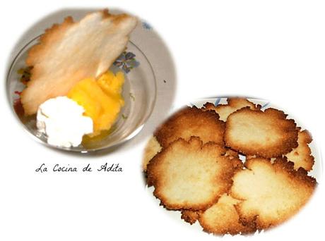 Crujientes de coco Crujientes de coco