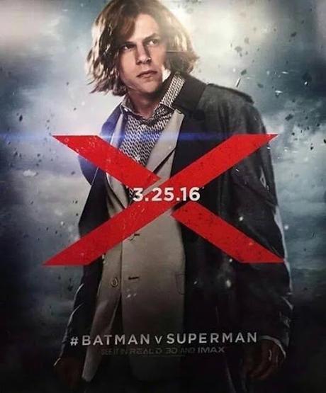 Amy Adams, Jesse Eisenberg y Jeremy Irons también protagonizan pósters de BATMAN V SUPERMAN