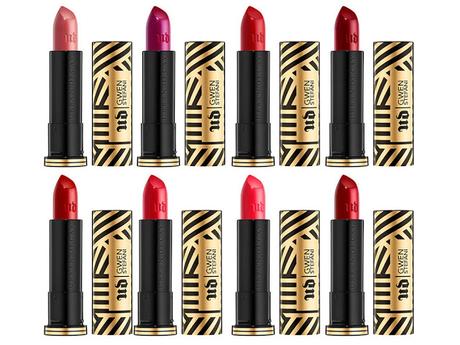 Gwen Stefani para Urban Decay, lipsticks