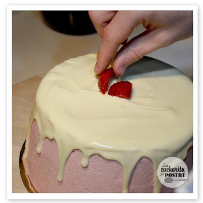 TARTA DE CREMA Y FRESAS / STRAWBERRY AND PASTRY CREAM LAYER CAKE