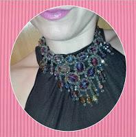 collar moderno cristales collar crazy factory noche