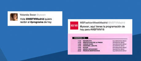 Un robot de Twitter estuvo “presente” en una pasarela de moda Un robot de Twitter estuvo “presente” en una pasarela de moda