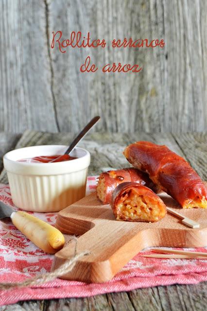Rollitos serranos de arroz Rollitos serranos de arroz