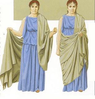 La indumentaria de las matronas romanas La indumentaria de las matronas romanas