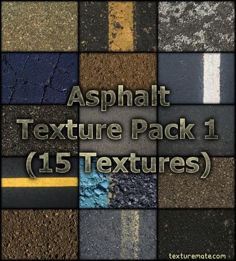 Free Texture Pack for Commercial Use –Asphalt