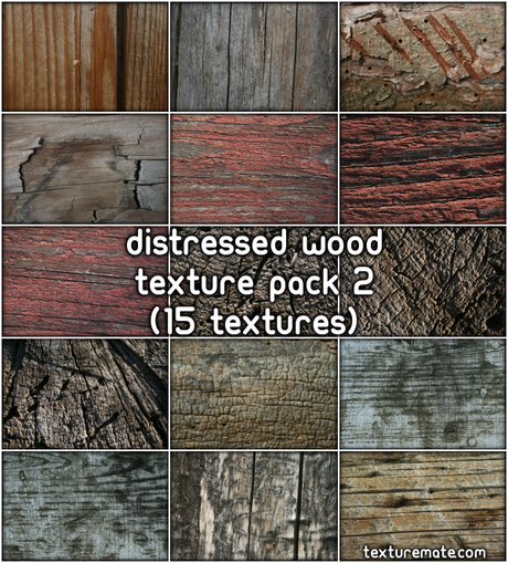 Free Texture Pack for Commercial Use - Distressed Wood 2