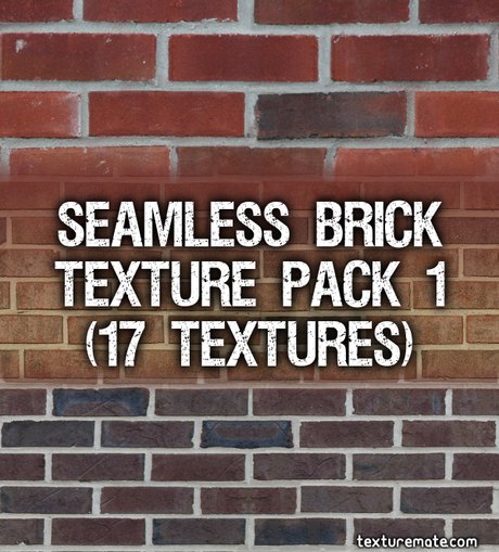 Free Texture Pack for Commercial Use - Seamless Brick