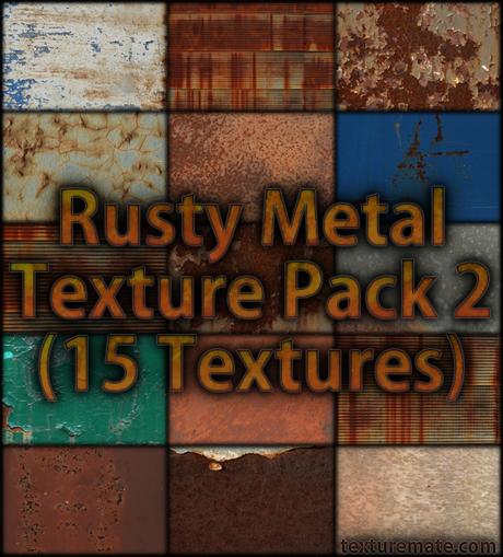 Free Texture Pack for Commercial Use - Rusty Metal 2