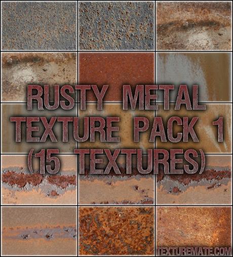 Free Texture Pack for Commercial Use - Rusty Metal 1