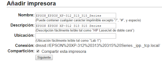 Nombre_impresora Nombre_impresora