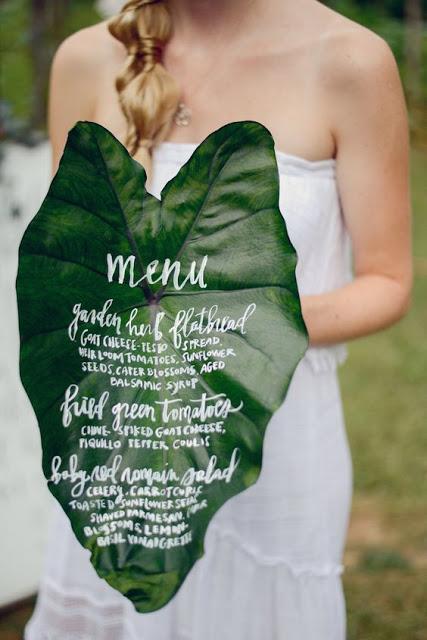 menu hoja palmera menu hoja palmera