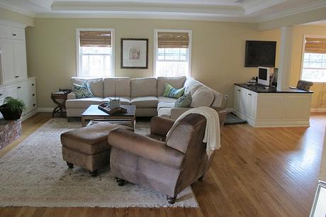 ANTES Y DESPUÉS DE UN SALÓN CON ESTILO CLÁSICO RENOVADO ANTES Y DESPUÉS DE UN SALÓN CON ESTILO CLÁSICO RENOVADO