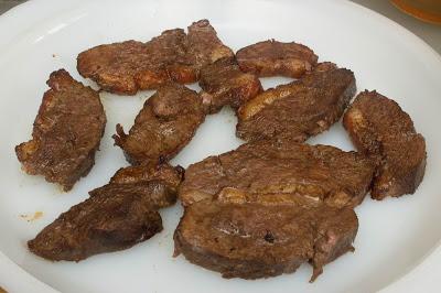 Pato con mermelada de arándanos Pato con mermelada de arándanos