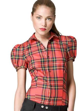 como disimular hombros caidos o estrechos camisa manga globo